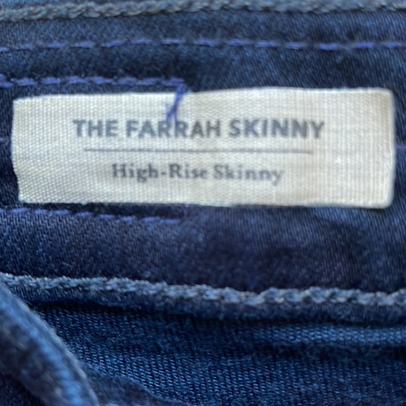 Farrah skinny high-rise skinny jeans in excellent condition. - Picture 3 of 6